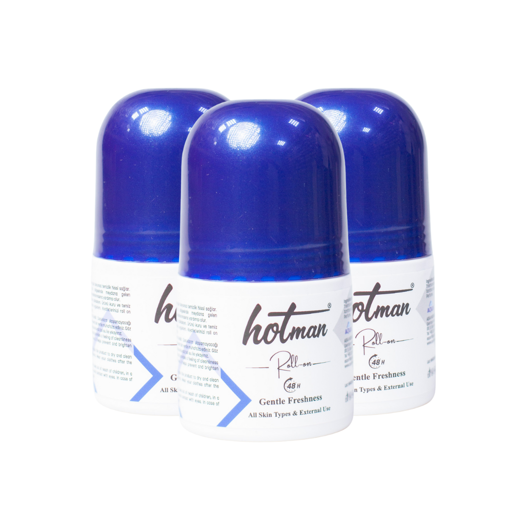 Hotman's Triple Freshness Offer featuring a Three pack of men deodorant